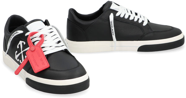 New Vulcanized leather low-top sneakers-2